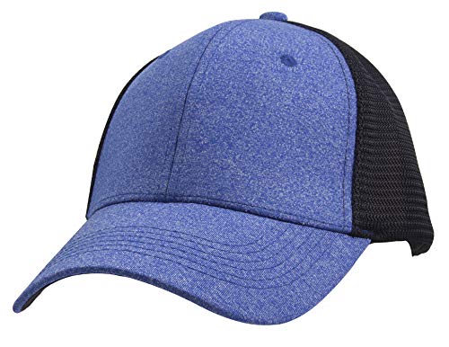 TOP HEADWEAR Heather Print Athletic Stretch Fit Baseball Hat