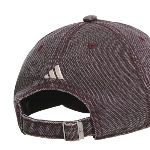 adidas Men's Ultimate Hat Baseball Cap - color: Maroon/Crystal Linen Beige/Dye