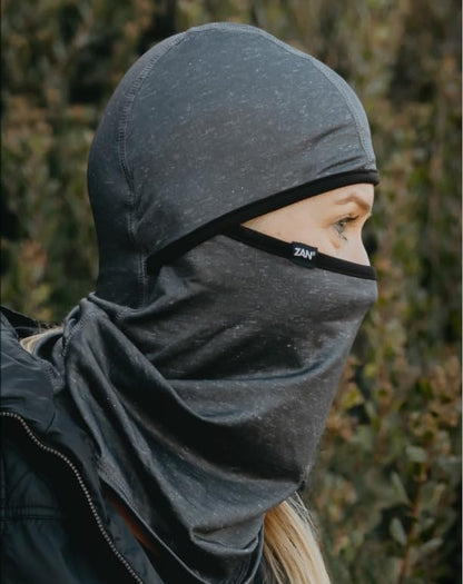 Zanheadgear WB4L114 Convertible Balaclava SportFlex Series Solid Black - color: Woodland Camo