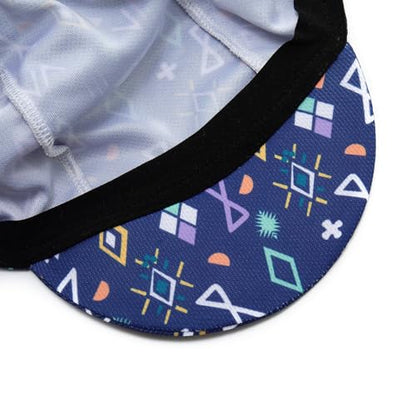 Cycling Cap with Sun Visor, Lightweight Polyester Bike Hat for Men & Women - color: Ck24