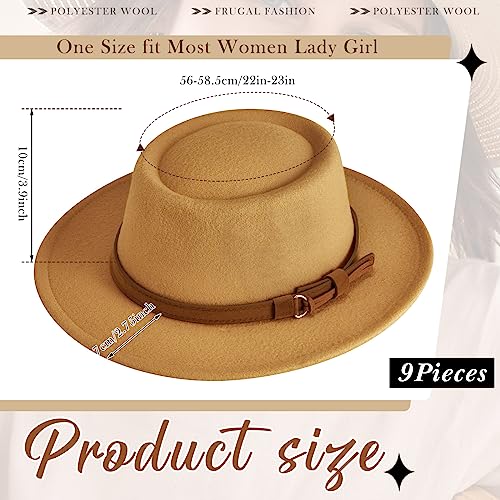 Hercicy Wool Fedora Hat for Women - color: Classic Color