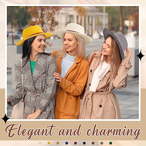 Hercicy Wool Fedora Hat for Women - color: Classic Color