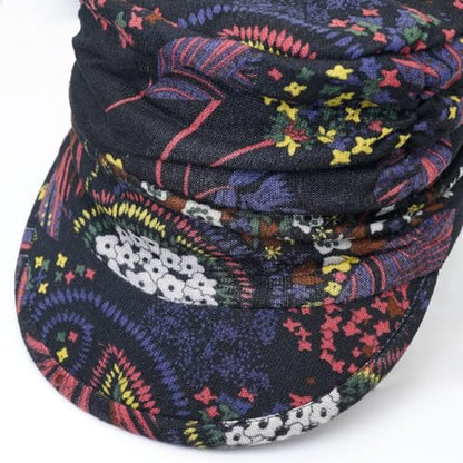 XYIYI Women Cancer Headwear Soft Chemo Beanie Baseball Cap - color: Black Flower