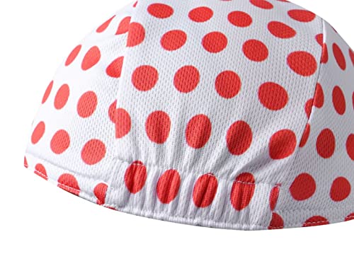 Funny Cycling Cap - Polyester Cartoon Cycling Hat-Under Helmet - Cycling Helmet Liner Breathable&Sweat Uptake - color: B3