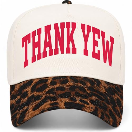Thank Yew Collegiate Hat - color: Leopard/Natural