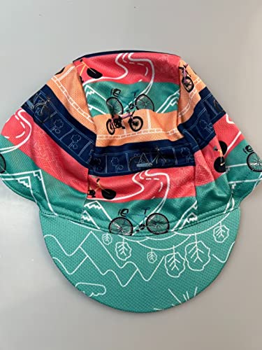Funny Cycling Cap - Polyester Cycling Hat-Under Helmet - Cycling Helmet Liner Breathable&Sweat Uptake - color: B11