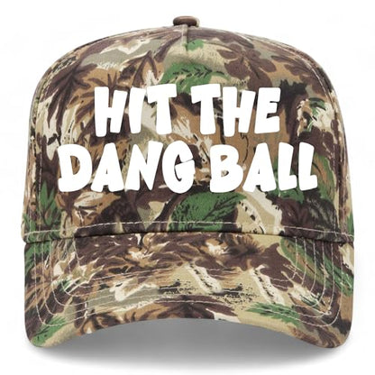 Hit The Dang Ball V2 Hat - color: Camo