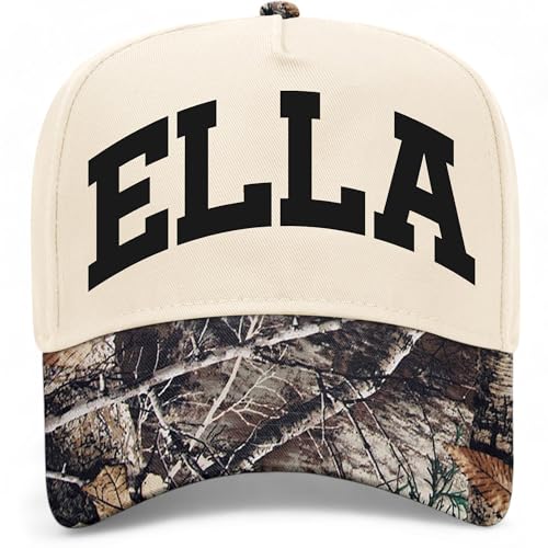 Ella Collegiate Hat - color: Tree Camo