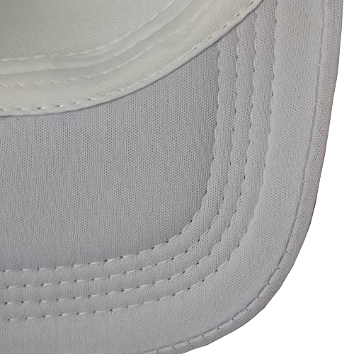 12 Pack Sublimation Hats for Men Blank Trucker Hats Bulk Snapback Mesh Women Baseball Caps DIY Custom 18 Colors - color: Pure White