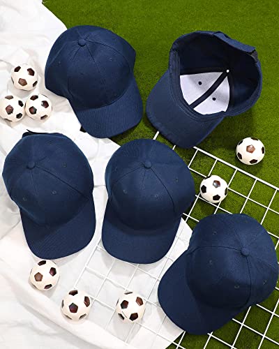 Handepo 24 Baseball Caps Adjustable - color: Royal Blue