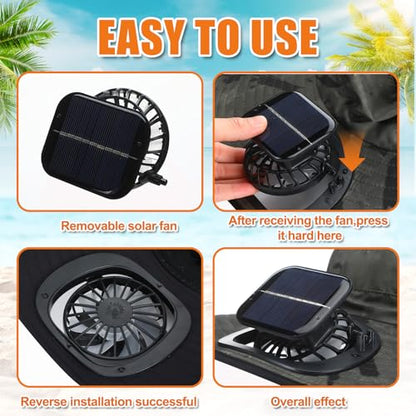 Berlune Solar Fan Hat Wide Brim with Neck Flap UPF 50+ - color: Military Green Ink