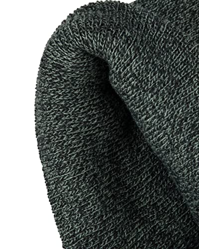 Levi's Mens All-Season Hero Beanie Soft Knit Cuffed Winter Hat, Warm & Comfortable Everyday Style - color: Hunter