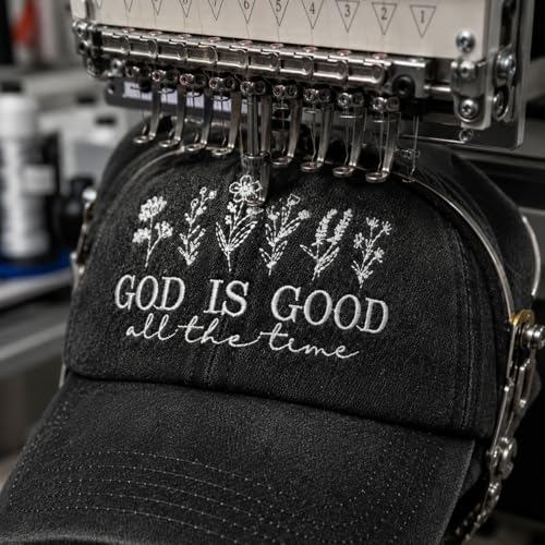 Man of God Husband Dad Embroidered Hat Camping Caps for Women - color: The Way the Truths the Lifes 9