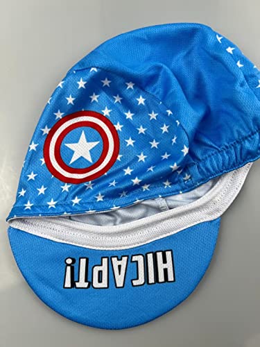 Funny Cycling Cap - Polyester Cartoon Cycling Hat-Under Helmet - Cycling Helmet Liner Breathable&Sweat Uptake - color: B9