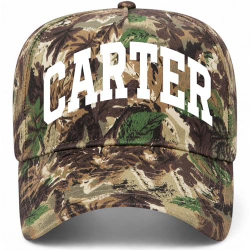 Carter Collegiate Hat - color: Woodland Camo