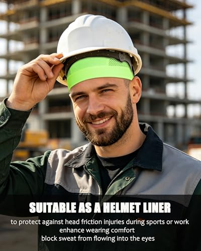 3PCS Cooling Breathable Skull Cap for Men Women Helmet Liner Caps - color: 3pcs(black+white+neon Green)