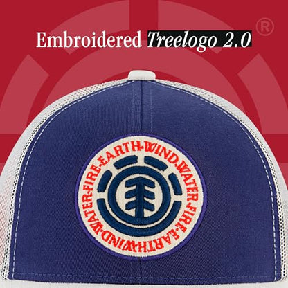 Element Unisex Adult Trucker Hat, Adult Baseball Cap with Curved Brim - color: Navy