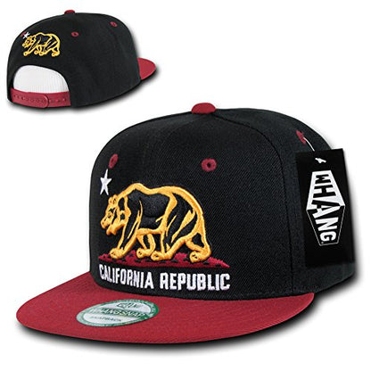Whang Snapbacks - color: Black/Charcoal