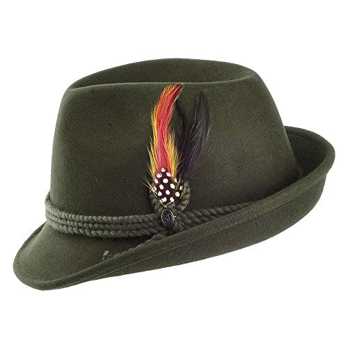 Jaxon Alpine Fedora Hat - size: Medium