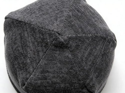 Utaly Soft Slouchy Chemo Beanie for Women Breathable Stretchy Skull Cap for Cancer Hair Loss Patients Sleep Wear - color: Grey
