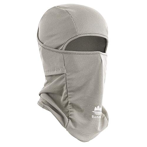 Balaclava Ski Mask, Sun Protection Breathable Face Cover Men Women - color: Grey
