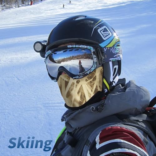 YESLIFE Summer Balaclava Ski Mask for Men&Women, Face Mask - color: Camo Khaki