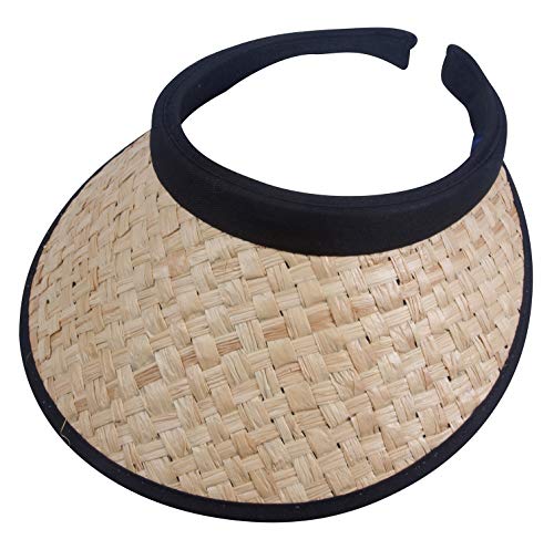 TOP HEADWEAR Straw Clip-On Visor
