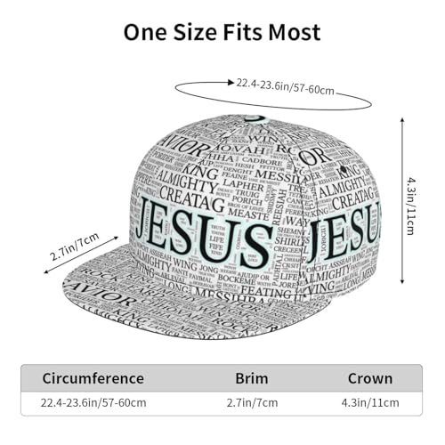 Jesus Baseball Cap for Men Women Adjustable Trucker Hat for Running Sports Hiking Beach - color: Jesus-c4