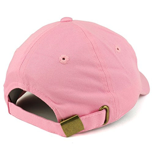 Trendy Apparel Shop Plain Unstructured Relaxed Style Dad Hat - color: Pink