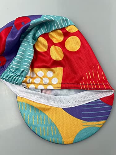 Funny Cycling Cap - Polyester Cartoon Cycling Hat-Under Helmet - Cycling Helmet Liner Breathable&Sweat Uptake - color: G28