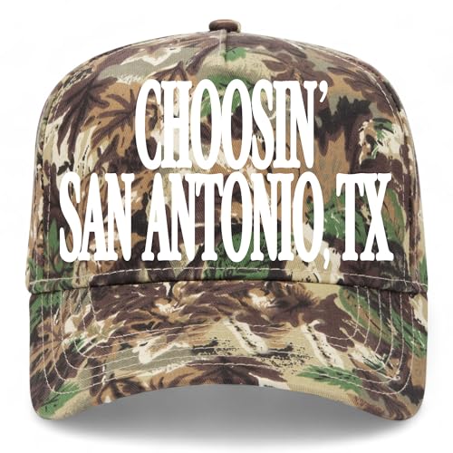 Choosin' San Antonio Texas Hat - color: Camo
