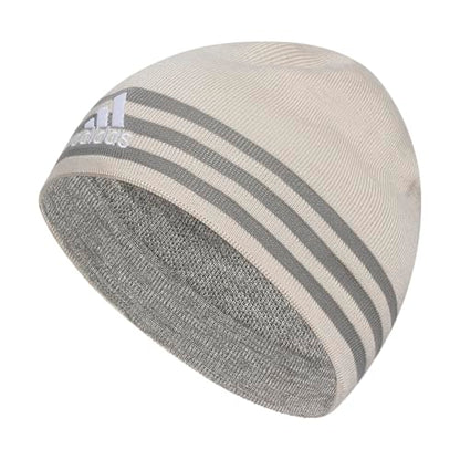adidas Men's Reversible Skully Beanie - color: Eclipse/Alumina Beige/Grey Four/Alumina-grey Four
