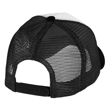 Falari 12 Pack Bulk Wholesale Mesh Trucker Hats 5 Panel and 6 Panel Baseball Caps for Men and Women - color: 5 Panel - Black