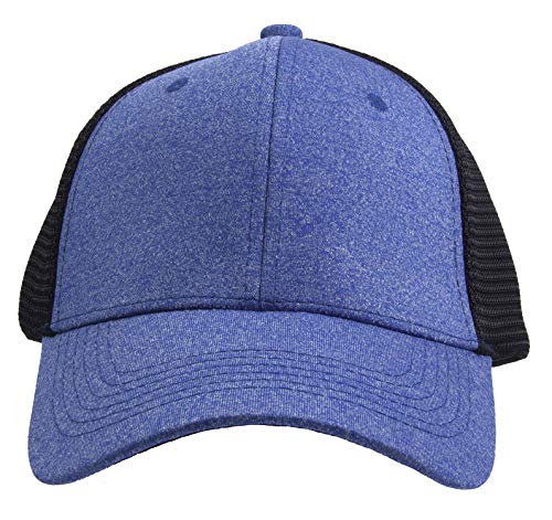 TOP HEADWEAR Heather Print Athletic Stretch Fit Baseball Hat