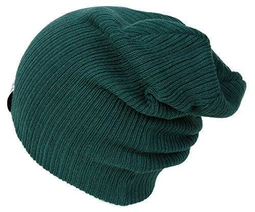 TOP HEADWEAR Soft Ribbed Slouchy Beanie - color: Teal