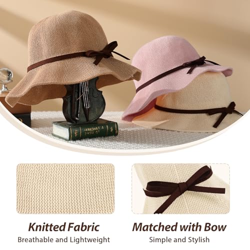 Beach Hats for Women, UPF 50+ UV Protection Foldable Sun Hat Summer Travel
