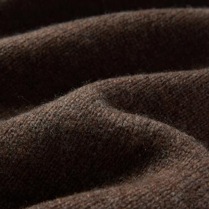 100% Merino Wool Slouchy Beanie Hat, Women Warm Winter Caps Soft, Ladies Breathable & Cozy Stretchy Knitted Skull Cap - color: Coffee