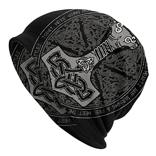 Sigouyinei Soft Knit Beanie Hat, Lightweight Winter Hat for Men Women - color: Black15