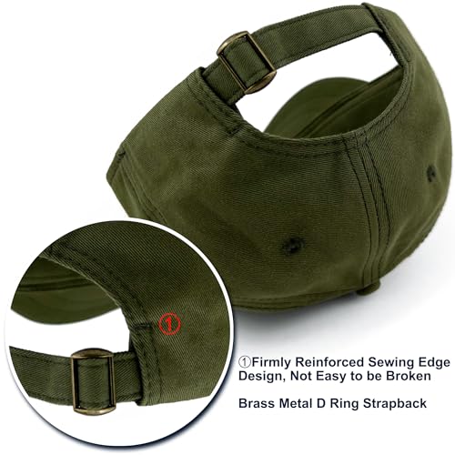 Loneshark Short Brim Baseball Cap for Running Small Bill Umpire Hat - color: Green