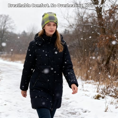 OTTER Waterproof Beanie for Men Women - color: Green-grey