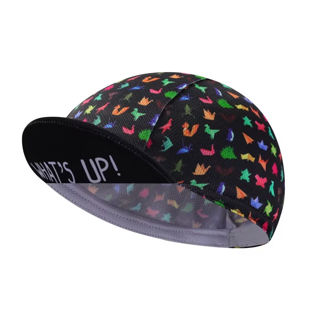 Cycling Cap - Polyester Road Cycling Hat-Under Helmet - Cycling Helmet Liner Breathable&Sweat Uptake - color: C10
