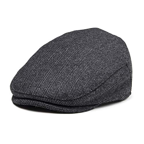 Toddler Wool Tweed Newsboy Cap - color: Style2, size: 6-8 Years