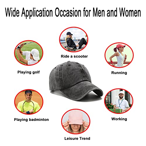 NPQQUAN Original Classic Low Profile Baseball Cap Golf Dad Hat Adjustable - color: Pink(washed)