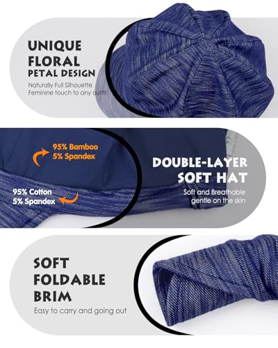 Hachapy Chemo Headwear for Women Baseball Caps & Hats - color: Blue