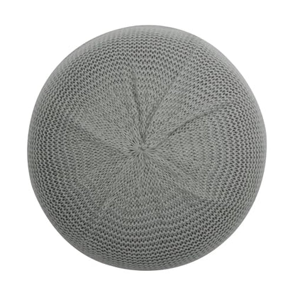 ZLYC Crochet Slouchy Beanie for Women Soft Lightweight Skull Cap - color: Solid Light Gray