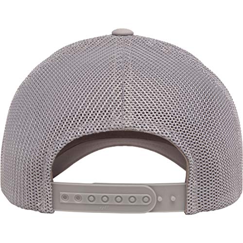 Yupoong Yp Classics Retro Trucker Cap - color: Silver, size: One Size, style: Single