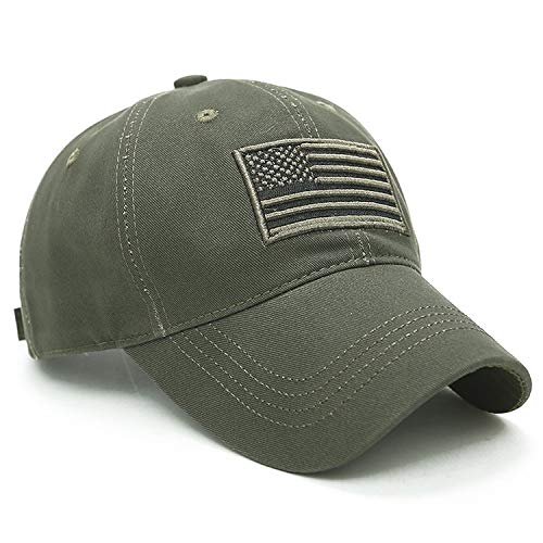American Flag Hats - color: 3.3 Green