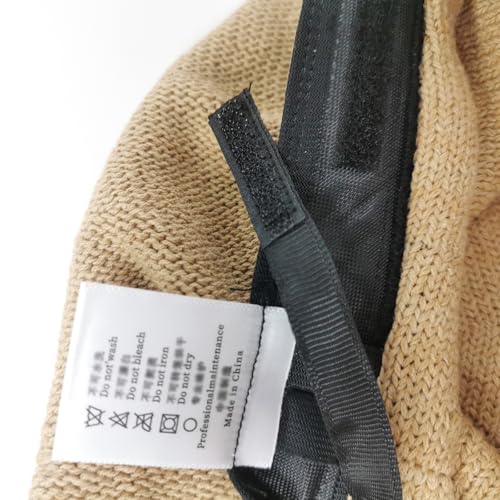 Summer Beret Hat for Women, Breathable Thin Beret Hat Adjustable Lightweight Newsboy Cap - color: Khaki