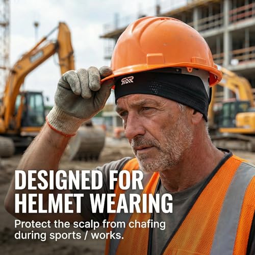 2-Pack Cooling Skull Cap Breathable Mesh Helmet Liner Motorcycle Cycling - color: Black + Army Green
