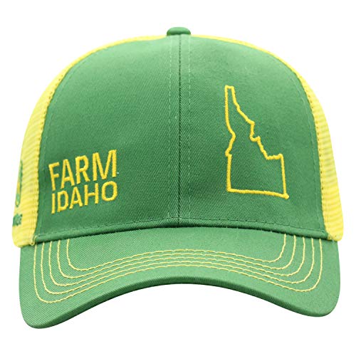 John Deere Farm State Pride Contrast Mesh Back Core Baseball Cap - color: Idaho